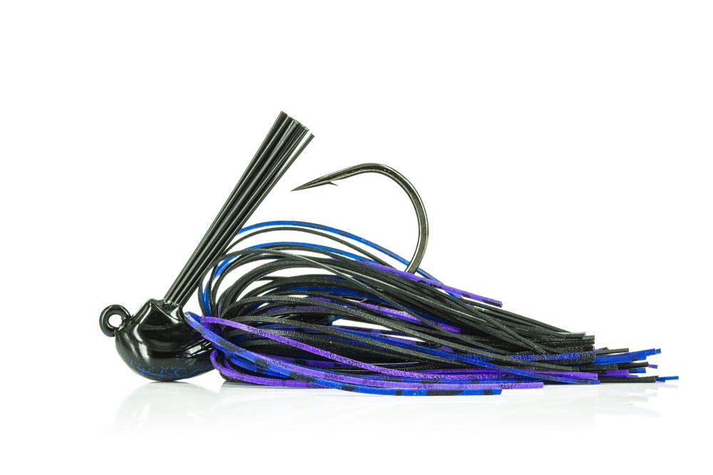 Big Hook col Molix Kento Jig 3/8 Oz Black Blue Purple 
